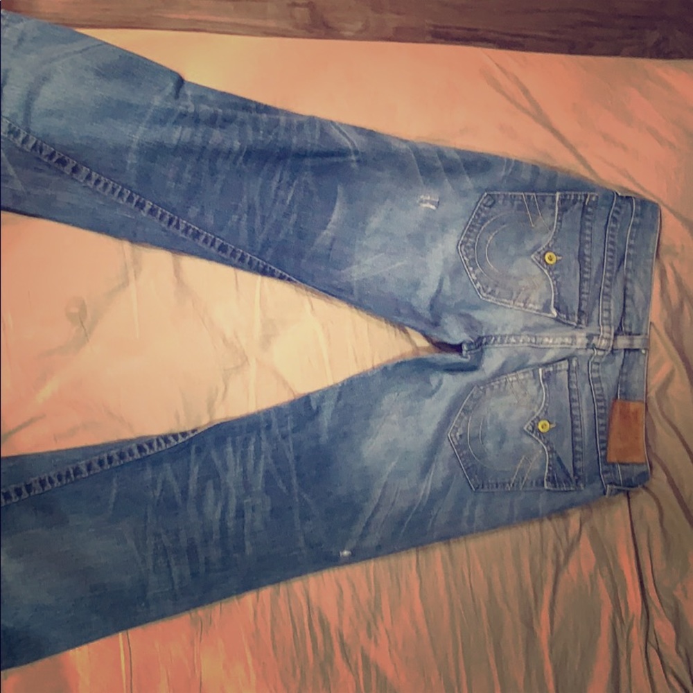 Tru religion men’s Jeans row 34 seat 33.